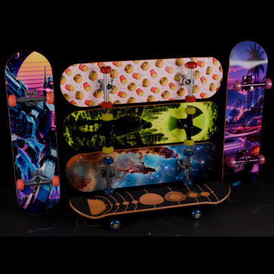 Skateboards 20 Designs Highly Customizable by DanielLopezDev