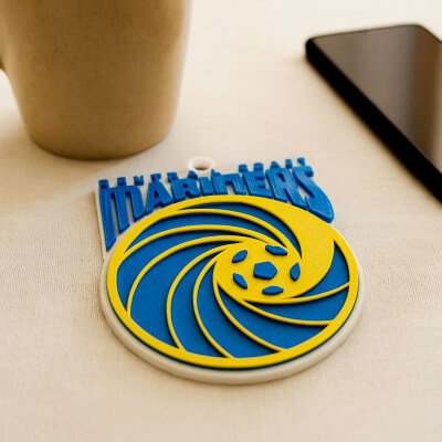 A-League Central Coast Mariners Keychain Color Printable
