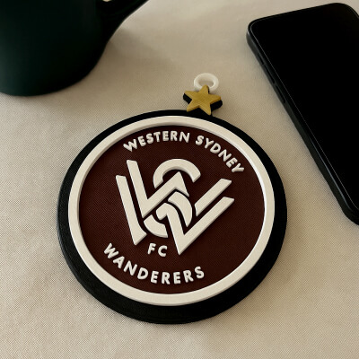A-League Western Sydney Wanderers Badge Color Printable