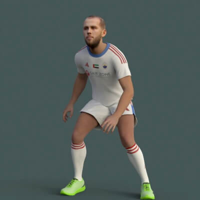 Miralem Pjanic PBR Animated