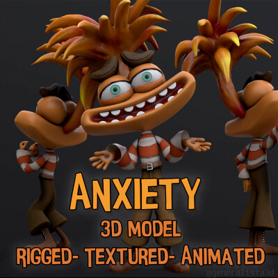 Anxiety From Inside Out Renderable