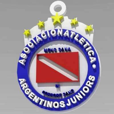 Argentinos Juniors Coaster and Keychan Printable and PBR