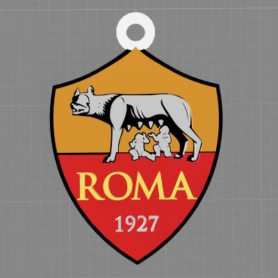 As Roma Keychan Printable and Renderable