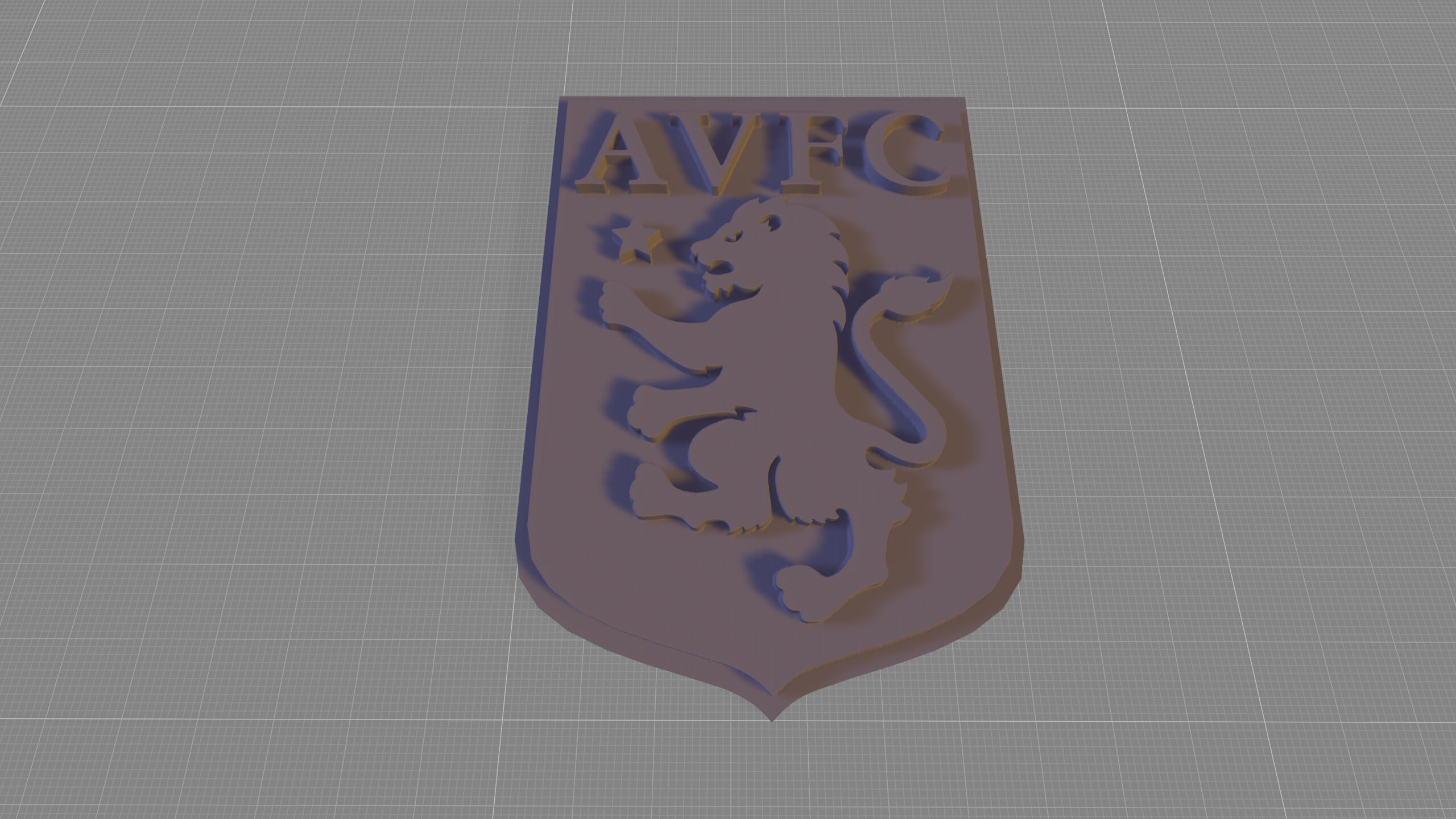 FOCO – Logo Aston Villa FC En Briques 3D – BRXLZ – Construction Officielle – 8x5x16 Cm – Dès 12 Ans