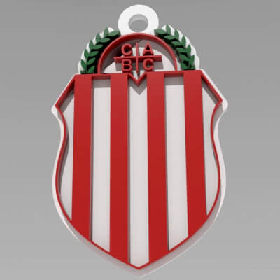 Barracas Central Coaster and Keychan Printable and PBR