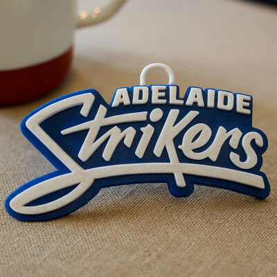 BBL Adelaide Strikers Badge Color Printable and Renderable