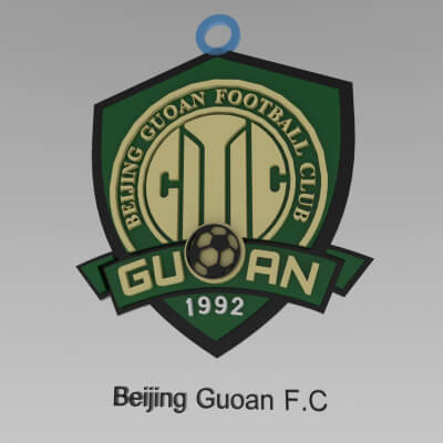 Beijing Guoan F.c Logo Team Printable and PBR