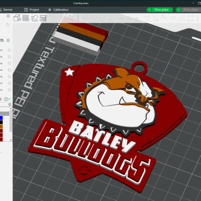 Betfred Championship Batley Bulldogs Keychain Badge