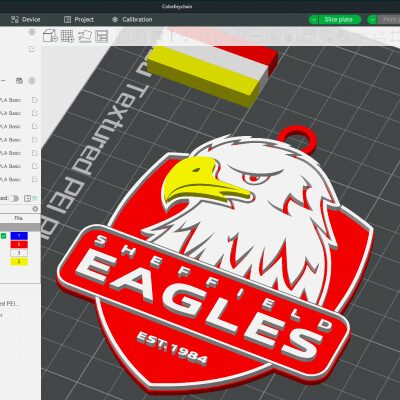 Betfred Championship Sheffield Eagles Keychain