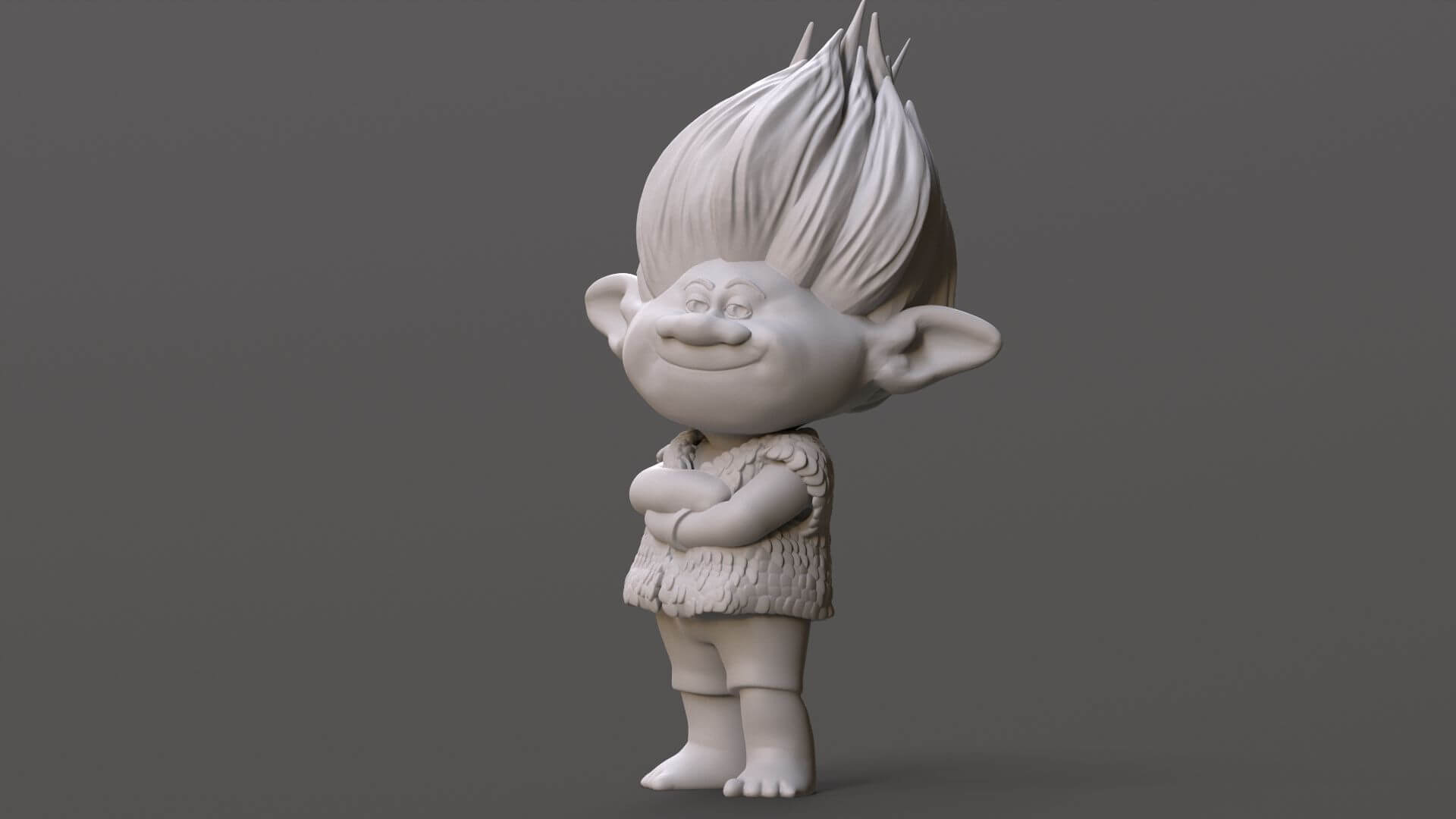 Branch Printable Fan Art From Trolls - 3D Print Model by danyelon