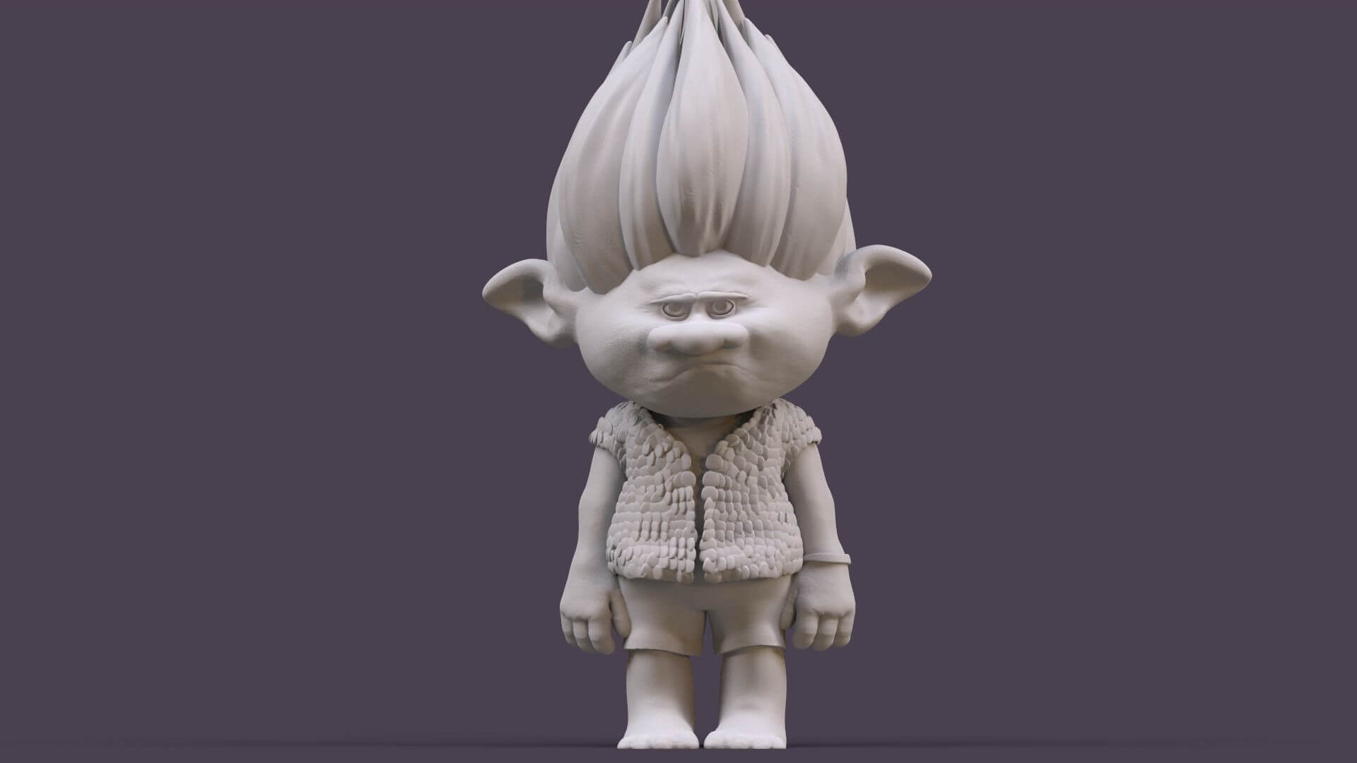 Branch Printable Fan Art From Trolls - 3D Print Model by danyelon