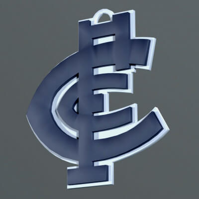 Carlton Printable and Renderable Badge