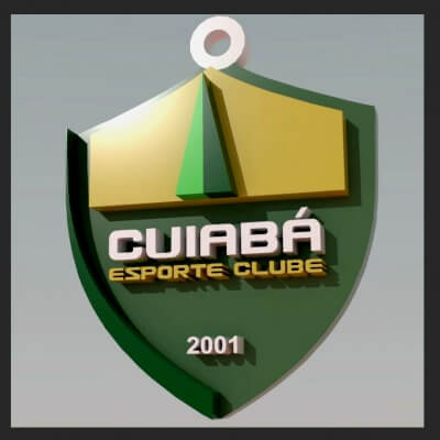 Cuiaba Logo Printable and Renderable Logo Shields Keychan