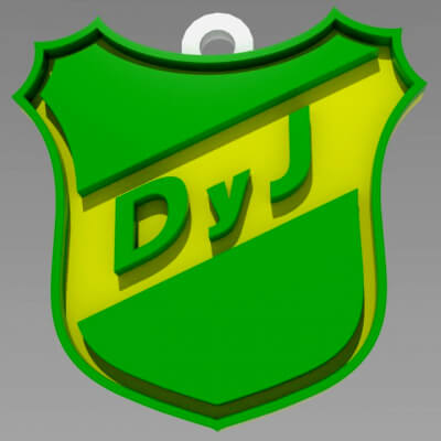 Defensa Y Justicia Coaster and Keychan Printable and PBR