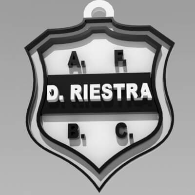 Deportivo Riestra Coaster and Keychan Printable and PBR
