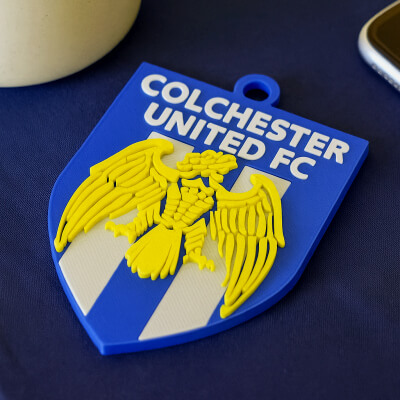 EFL League Two Colchester United Keychain Badge Printable