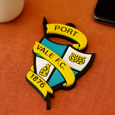 EFL League Two Port Vale Keychain Badge Color Printable