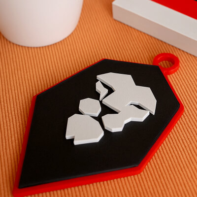 EFL League Two Salford City Keychain Badge Color Printable