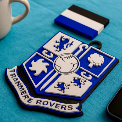 EFL League Two Tranmere Rovers Keychain Badge Printable