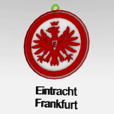 Eintracht Frankfurt Logo Printable and Renderable