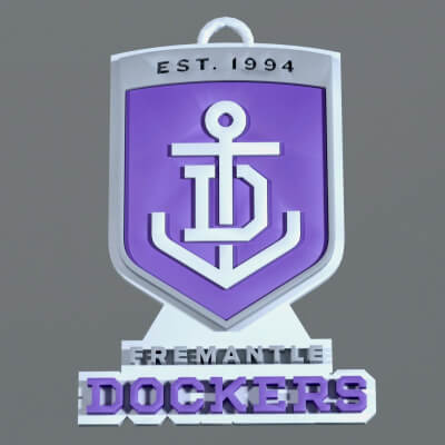 Fremantle Dockers Printable and Renderable Badge