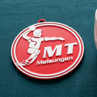 HBL MT Melsungen Keychain Badge Color Printable