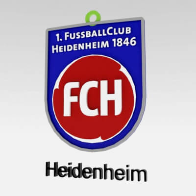 Heidenheim Logo Printable and Renderable