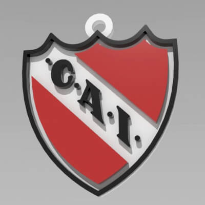 Independiente Coaster and Keychan Printable and PBR