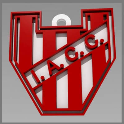 Instituto Central Cba Coaster and Keychan Printable and PBR