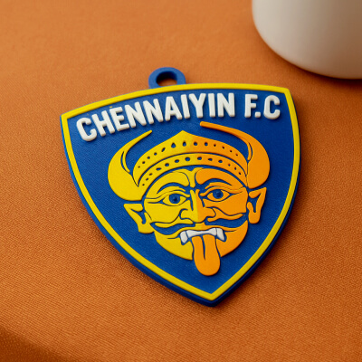 ISL Chennaiyin FC Keychain Badge Color Printable