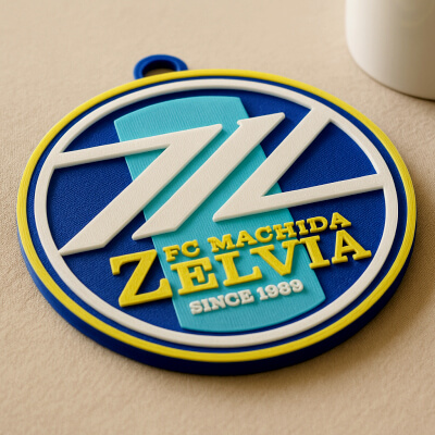 J1 FC Machida Zelvia Keychain Badge Color Printable