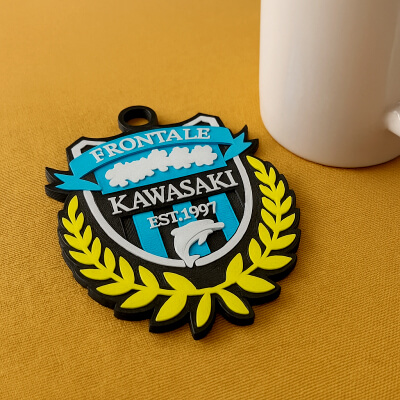 J1 Kawasaki Frontale Keychain Badge Color Printable