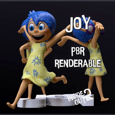 Joy From Inside Out Renderable