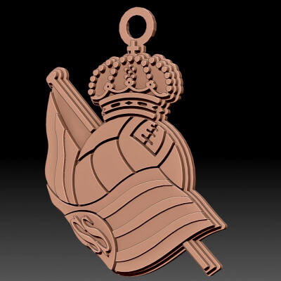 La Liga Real Sociedad Team Printable Renderable Logo