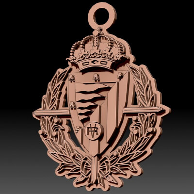 La Liga Real Valladollid Team Printable Renderable Logo