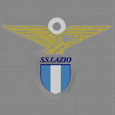 Lazio Keychan Logo Printable and Renderable