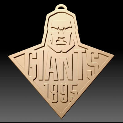 Huddersfield Giants Keychain Badge Printable