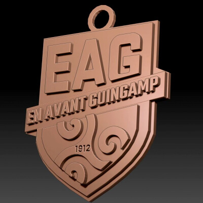 Ligue 1 Guingamp Team Printable and Renderable