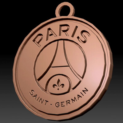 Ligue 1 Paris Saint Germain Printable and Renderable