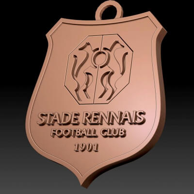 Ligue 1 Stade Rennais Printable and Renderable