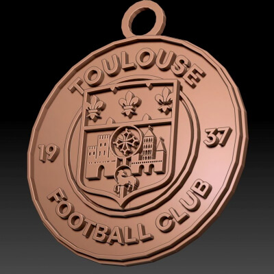 Ligue 1 Toulouse Printable and Renderable