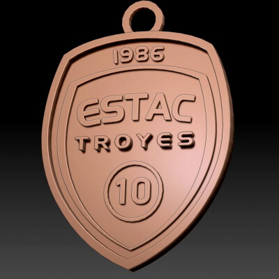 Ligue 1 Troyes Printable and Renderable