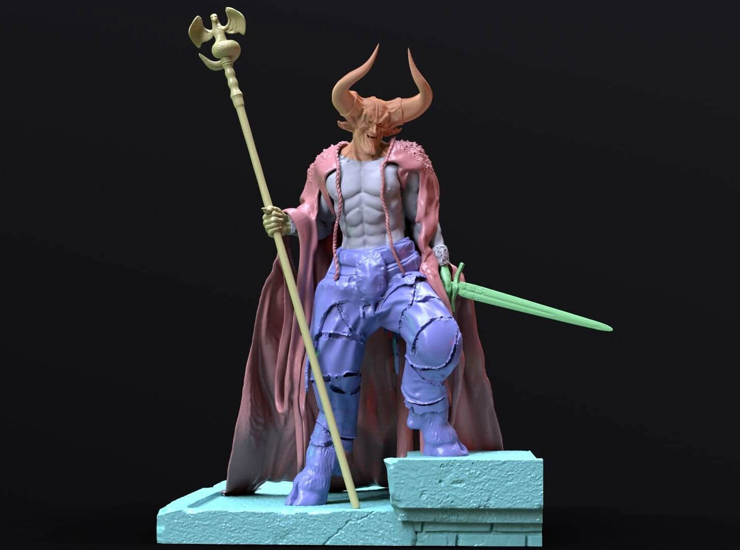 Lord of Darkness Printable - 3D Print Model by danyelon