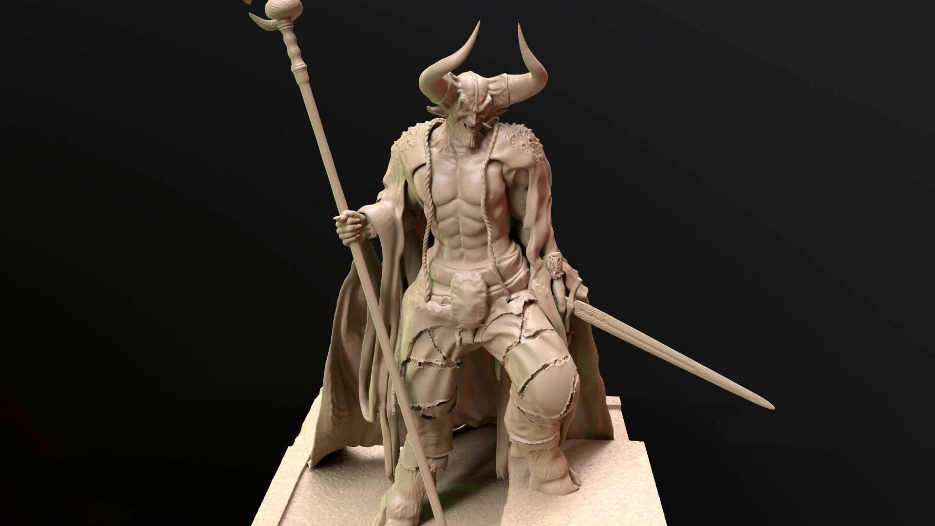 Lord of Darkness Printable - 3D Print Model by danyelon