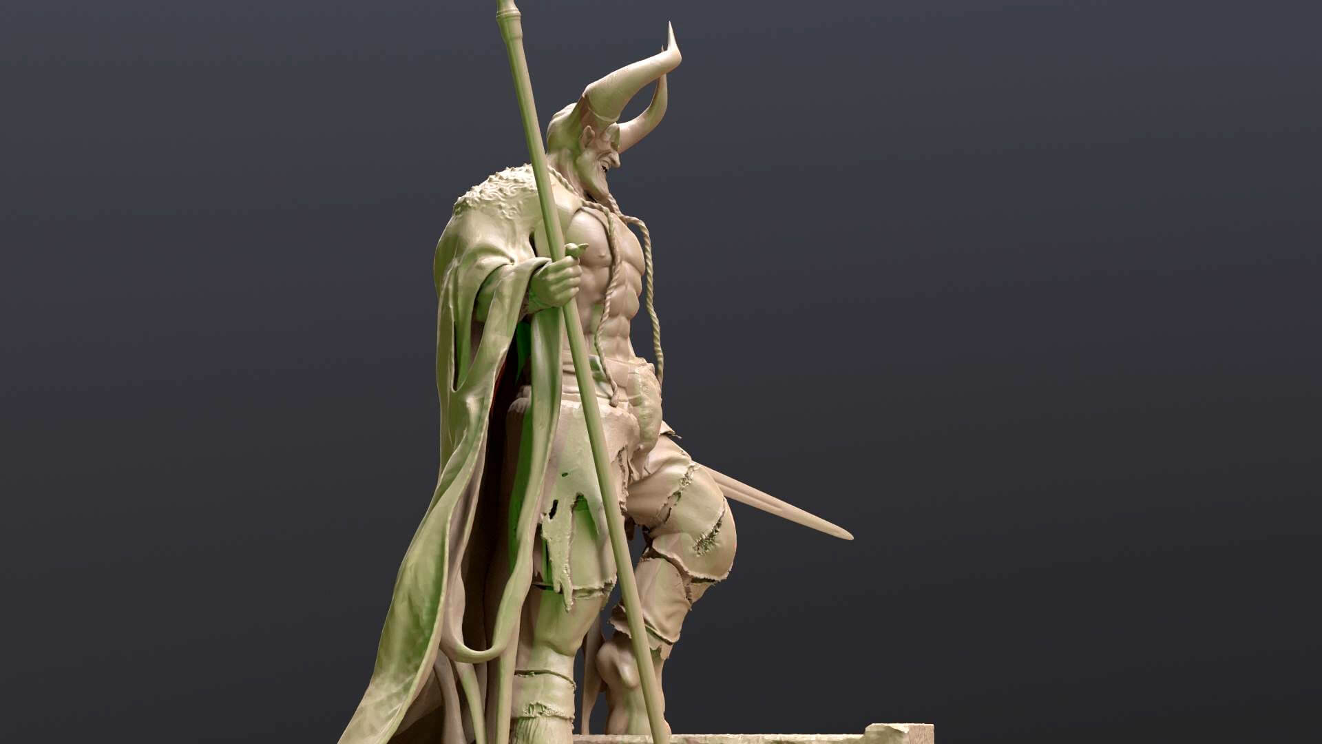 Lord of Darkness Printable - 3D Print Model by danyelon