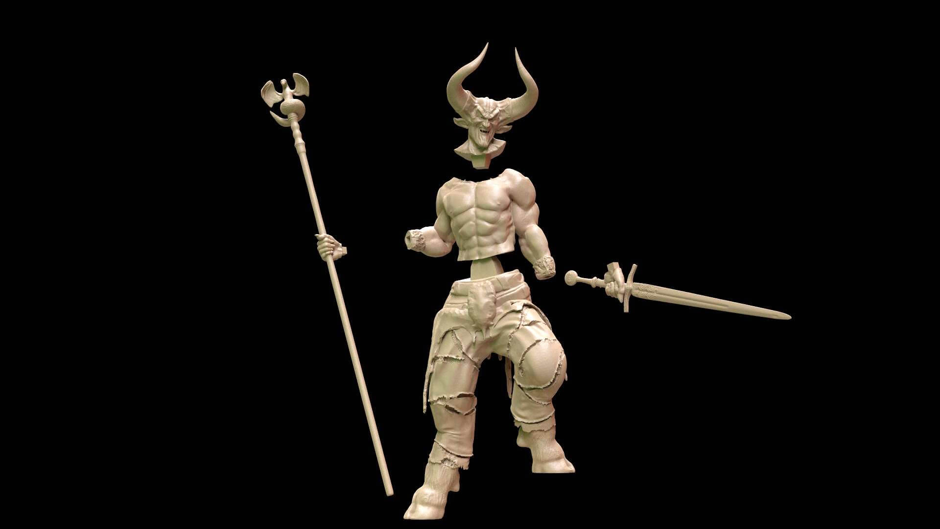 Lord of Darkness Printable - 3D Print Model by danyelon