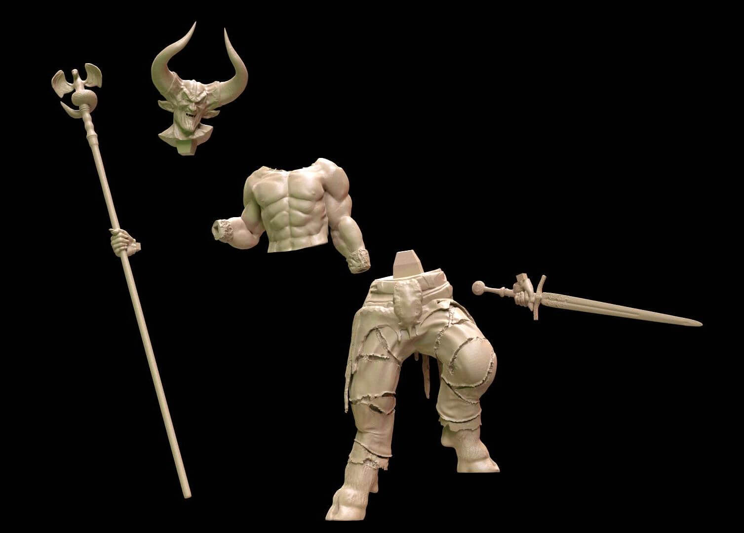 Lord of Darkness Printable - 3D Model by danyelon