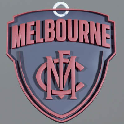Melbourne Printable and Renderable Badge