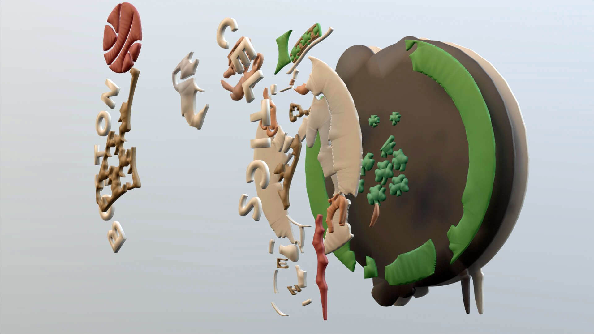 NBA Boston Celtics Team Logo Printable and Renderable - 3D Print Model ...