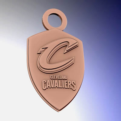 NBA Cleveland Cavaliers Team Logo Printable and Renderable